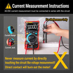 Multimetro digitale ANENG DM950 a gamma completa e resistente al calore., DM950