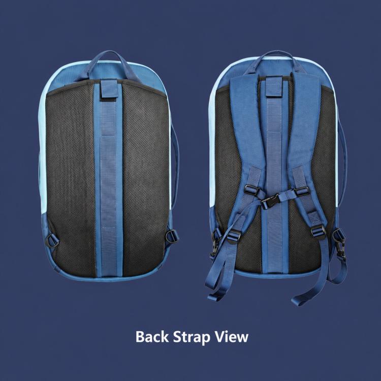 GODSPEED Borsa sportiva di grande capacità per racchette da badminton e tennis con separazione per indumenti bagnati e asciutti, G2511N