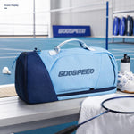 GODSPEED Borsa sportiva di grande capacità per racchette da badminton e tennis con separazione per indumenti bagnati e asciutti, G2511N