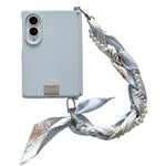 Custodia per telefono con cerniera e fibbia laterale e cinturino, For Galaxy Z Fold8 5G