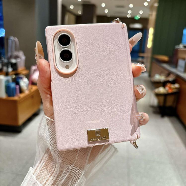 Custodia per telefono con cerniera e fibbia laterale, For Galaxy Z Fold8 5G