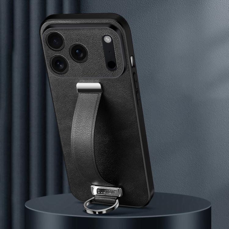 Custodia telefono SULADA PC Hybrid effetto pelle per iPhone 18 Pro