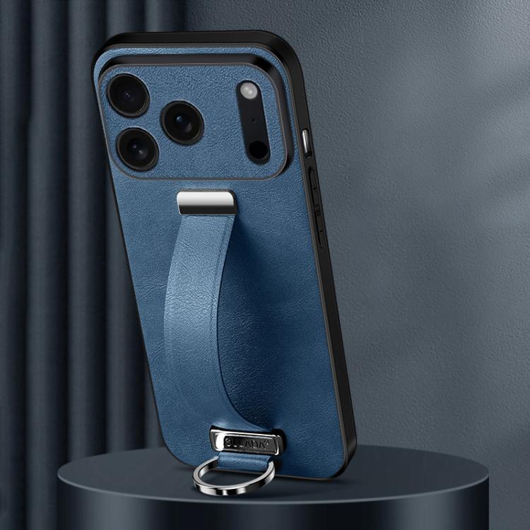 Custodia telefono SULADA PC Hybrid effetto pelle per iPhone 18 Pro