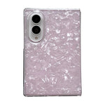 Custodia per telefono con texture a conchiglia perlata, For Galaxy Z Fold8 5G