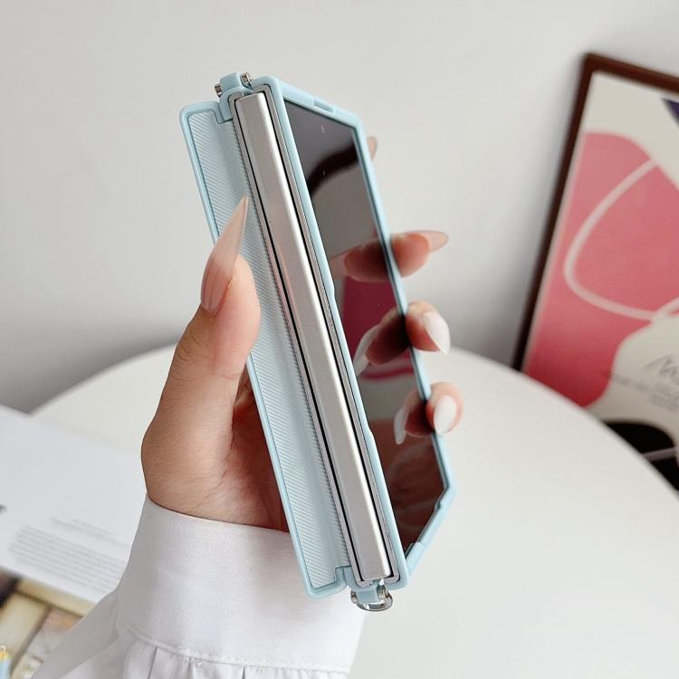 Custodia per telefono della serie Dopamine con cerniera magnetica e fibbia laterale, For Galaxy Z Fold8 5G