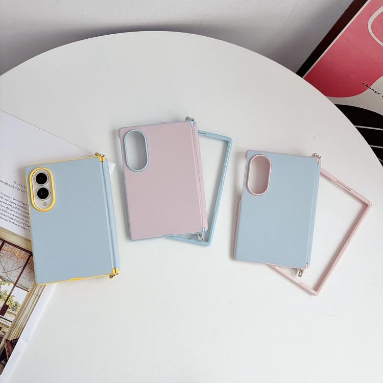 Custodia per telefono della serie Dopamine con cerniera magnetica e fibbia laterale, For Galaxy Z Fold8 5G