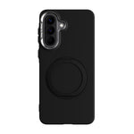Custodia per telefono ABEEL in silicone liquido magnetico, leggera e impercettibile al tatto, con supporto., For Galaxy A57 5G, For Galaxy A37 5G