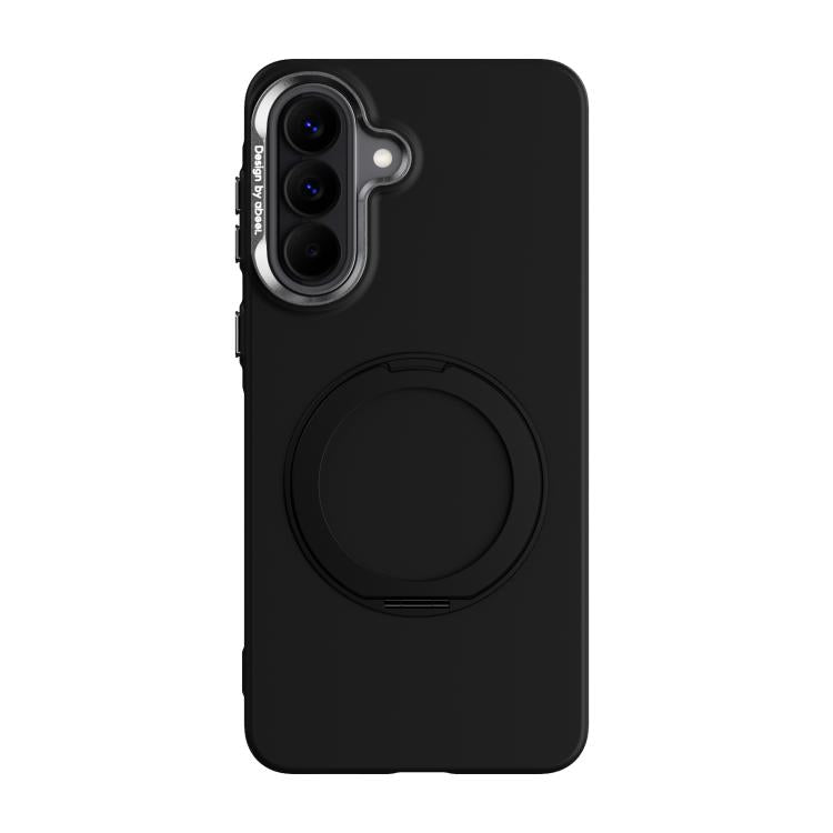Custodia per telefono ABEEL in silicone liquido magnetico, leggera e impercettibile al tatto, con supporto., For Galaxy A57 5G, For Galaxy A37 5G