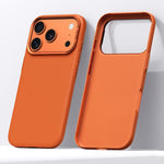 Custodia telefono con motivo a griglia in Kevlar effetto pelle per iPhone 18 Pro