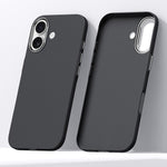 Custodia telefono con motivo a griglia in Kevlar effetto pelle per iPhone 18 Pro
