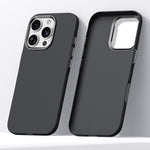 Custodia telefono con motivo a griglia in Kevlar effetto pelle per iPhone 18 Pro