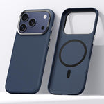 Custodia magnetica in Kevlar con motivo a griglia per iPhone 18 Pro