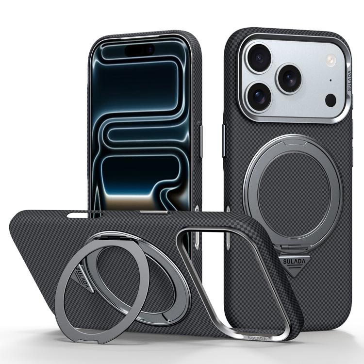 Custodia SULADA in Kevlar con supporto magnetico per iPhone 18 Pro