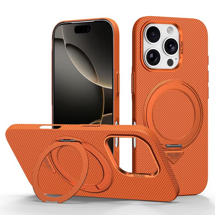 Custodia SULADA in Kevlar con supporto magnetico per iPhone 18 Pro