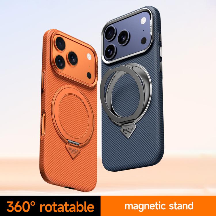 Custodia SULADA in Kevlar con supporto magnetico per iPhone 18 Pro