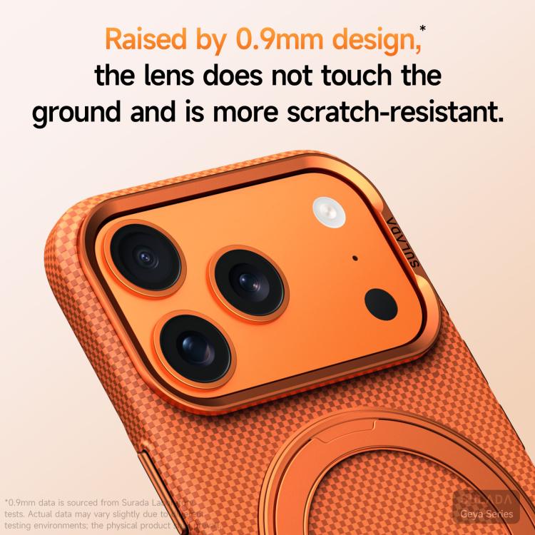 Custodia SULADA in Kevlar con supporto magnetico per iPhone 18 Pro