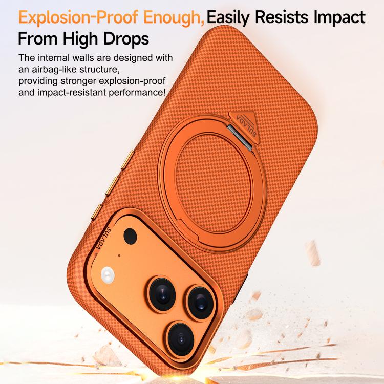 Custodia SULADA in Kevlar con supporto magnetico per iPhone 18 Pro