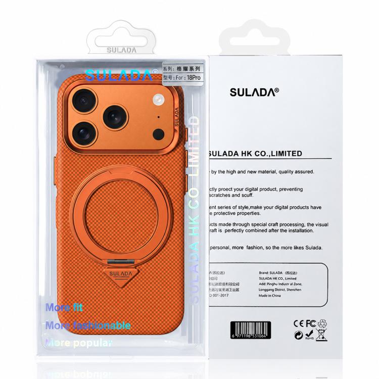 Custodia SULADA in Kevlar con supporto magnetico per iPhone 18 Pro