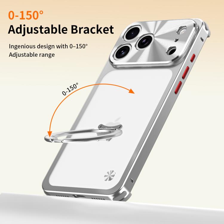Custodia J TRIBE Golden Wing Series con supporto magnetico per iPhone 17 Pro Max