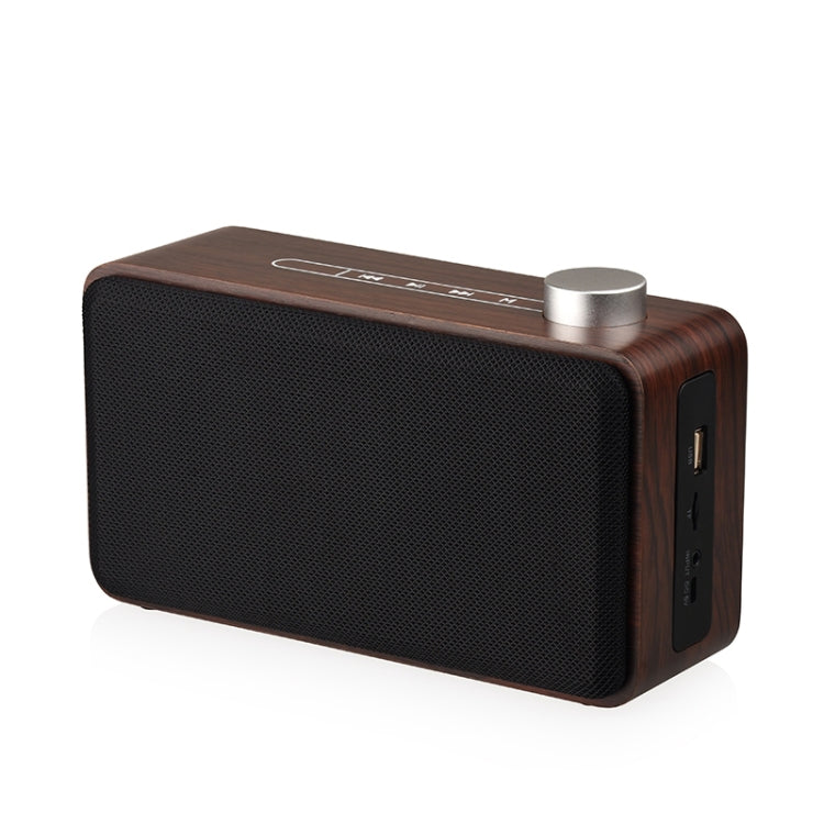 Subwoofer Bluetooth W5A in legno e tessuto