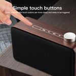Subwoofer Bluetooth W5A in legno e tessuto