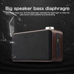Subwoofer Bluetooth W5A in legno e tessuto
