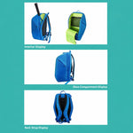 Zaino sportivo GODSPEED per allenamento con racchette da tennis e badminton, Zap
