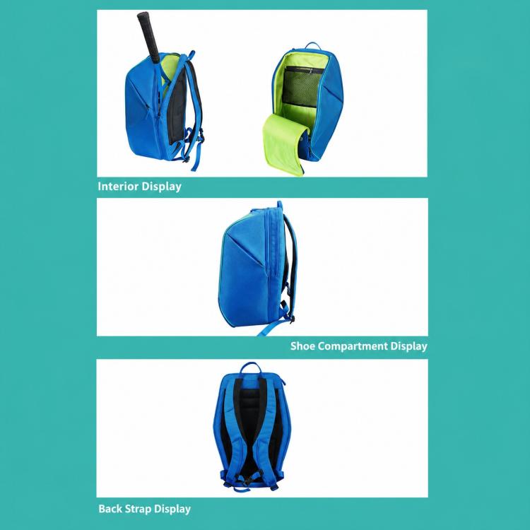 Zaino sportivo GODSPEED per allenamento con racchette da tennis e badminton, Zap