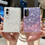 Custodia per telefono Axis Magnetic Pearlescent Shell Texture, For Galaxy Z Fold8 5G