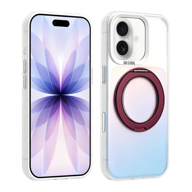 Custodia ibrida magnetica con supporto girevole per iPhone 17
