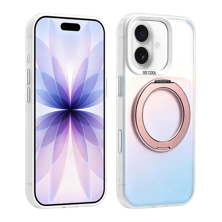 Custodia ibrida magnetica con supporto girevole per iPhone 17
