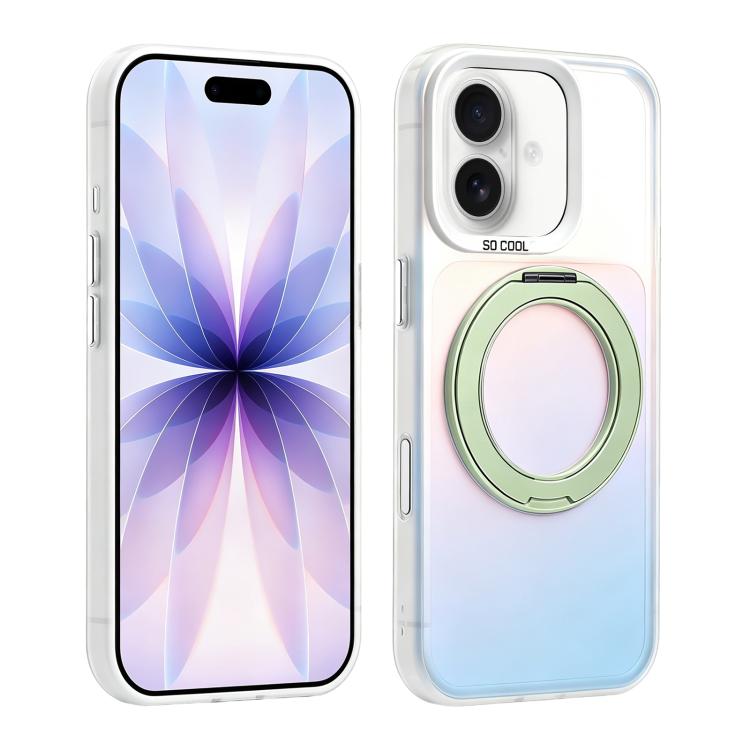 Custodia ibrida magnetica con supporto girevole per iPhone 17