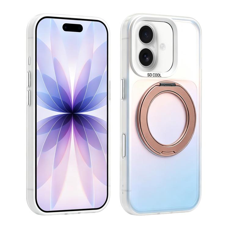 Custodia ibrida magnetica con supporto girevole per iPhone 17