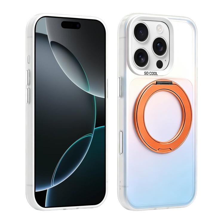 Custodia ibrida magnetica con supporto girevole per iPhone 17