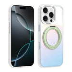 Custodia ibrida magnetica con supporto girevole per iPhone 16 Pro