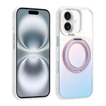 Custodia ibrida magnetica con supporto girevole per iPhone 16 Pro