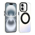 Custodia ibrida magnetica con supporto girevole per iPhone 16 Pro