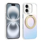 Custodia ibrida magnetica con supporto girevole per iPhone 16 Pro