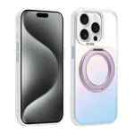 Custodia ibrida magnetica con supporto girevole per iPhone 15 Pro Max