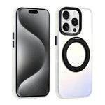 Custodia ibrida magnetica con supporto girevole per iPhone 15 Pro Max