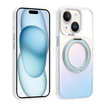 Custodia ibrida magnetica con supporto girevole per iPhone 15