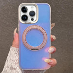 Aurora 2.0 Custodia per telefono ibrida in PC, TPU, laser e magnetica con supporto girevole, For iPhone 13 Pro Max, For iPhone 13 Pro