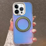 Aurora 2.0 Custodia per telefono ibrida in PC, TPU, laser e magnetica con supporto girevole, For iPhone 13 Pro Max, For iPhone 13 Pro