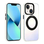 Custodia ibrida magnetica con supporto girevole per iPhone 13