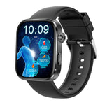 Smartwatch GE53, schermo da 1,92 pollici, chiamate Bluetooth, ECG, frequenza cardiaca ECG, ossigeno nel sangue, pressione sanguigna