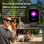 Smartwatch GE53, schermo da 1,92 pollici, chiamate Bluetooth, ECG, frequenza cardiaca ECG, ossigeno nel sangue, pressione sanguigna