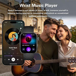 Smartwatch GE53, schermo da 1,92 pollici, chiamate Bluetooth, ECG, frequenza cardiaca ECG, ossigeno nel sangue, pressione sanguigna