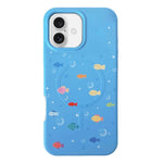 Custodia ibrida TPU 2 in 1 con motivo graffiti per iPhone 16 e 17