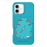 Custodia ibrida TPU 2 in 1 con motivo graffiti per iPhone 16 e 17