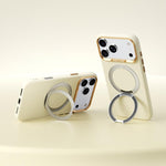 Custodia magnetica in silicone liquido con supporto per iPhone 18 Pro e 18 Pro